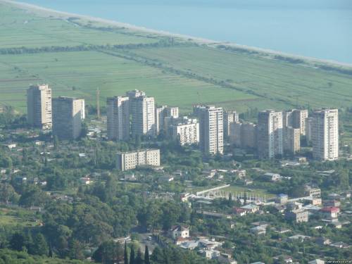 Вид на Гагру Вид на Гагру